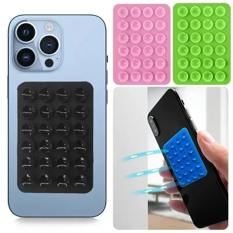 Phone Cases Silicone - Multifunctional Silicone Suction Phone Holder Mat