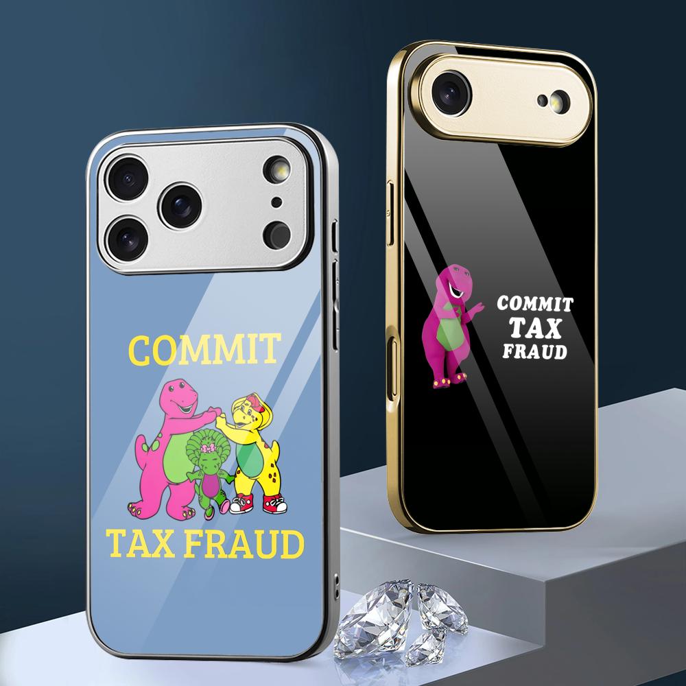 Phone Cases Metal - Barney C-Commit Tax Fraud Phone Case