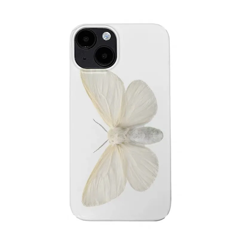 Phone Cases Trending - Trendy Ins Beautiful White Butterfly Phone