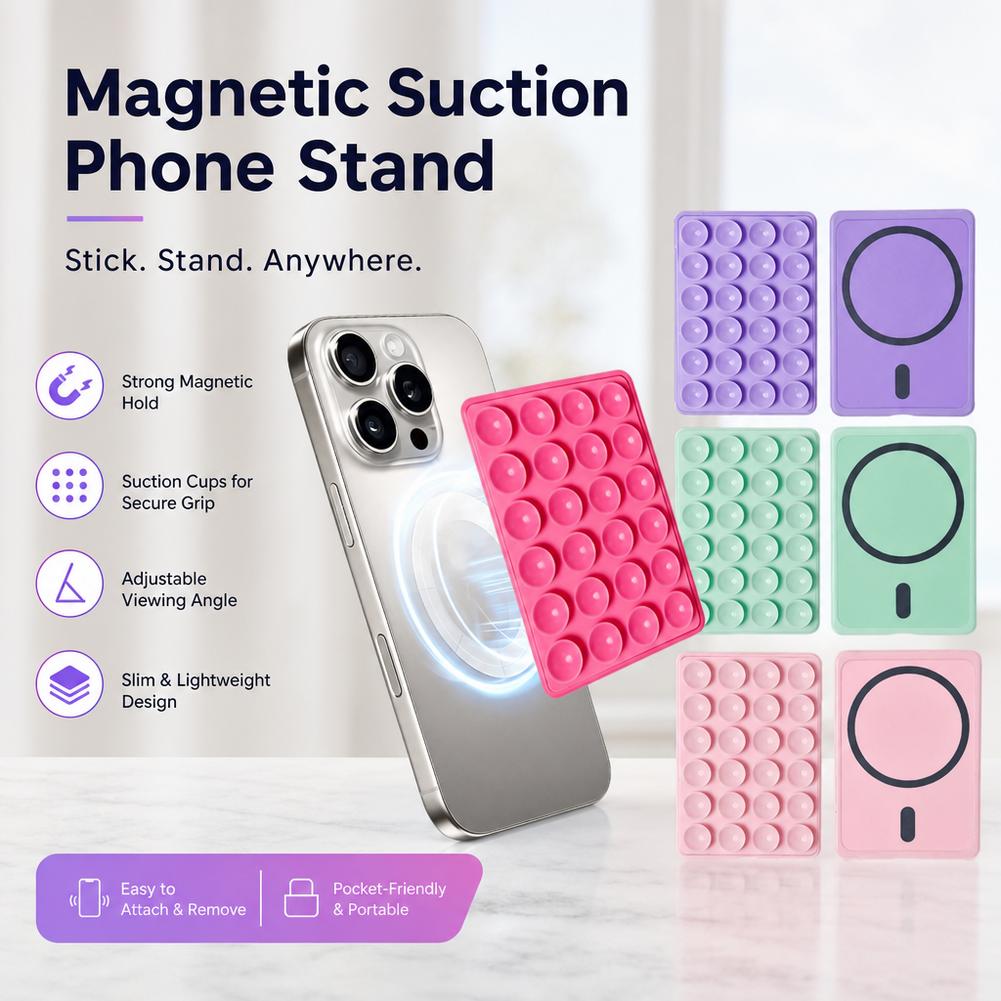 Phone Cases Silicone - Silicone 24 Suction Phone Holder Multifunctional