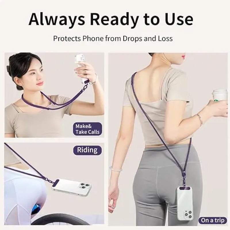 Universal Adjustable Phone Lan - Phone Cases With Loop 评论和价格