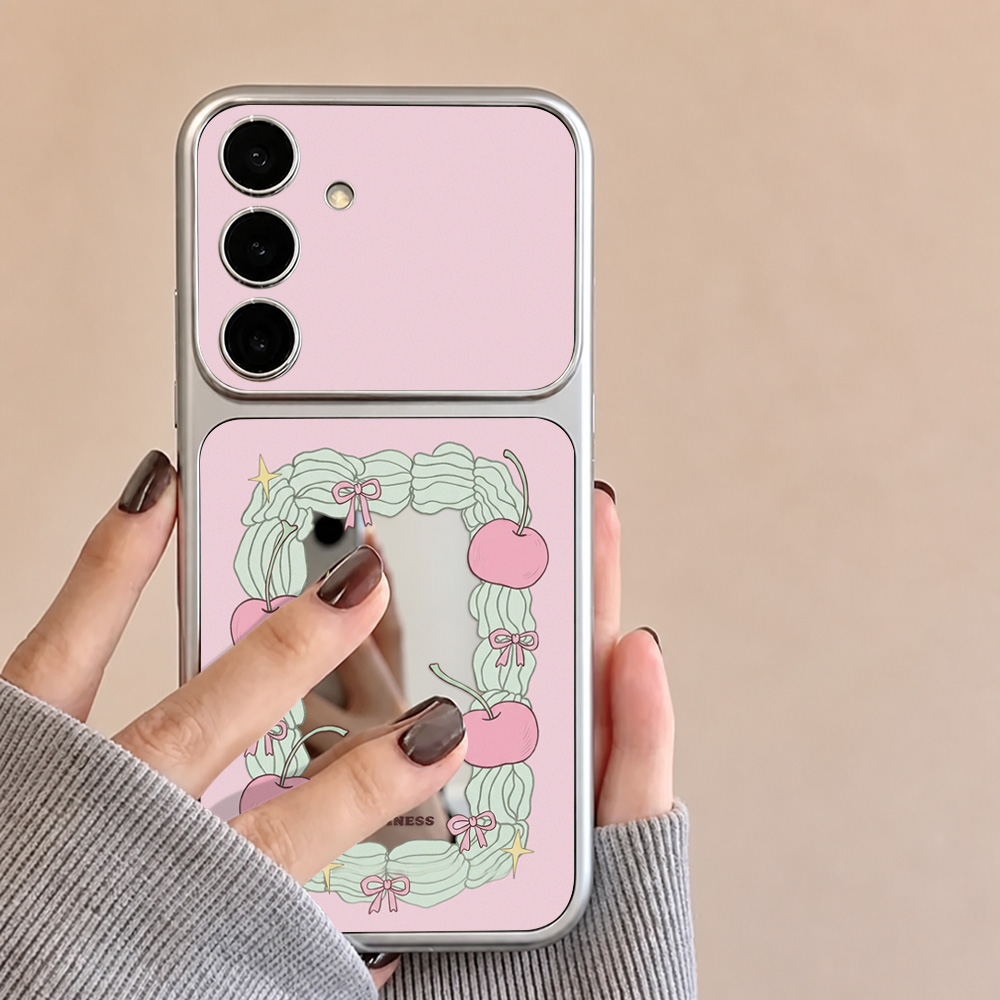 Make Up Mirror Phone Case For  - Phone Cases For Samsung 评论和价格