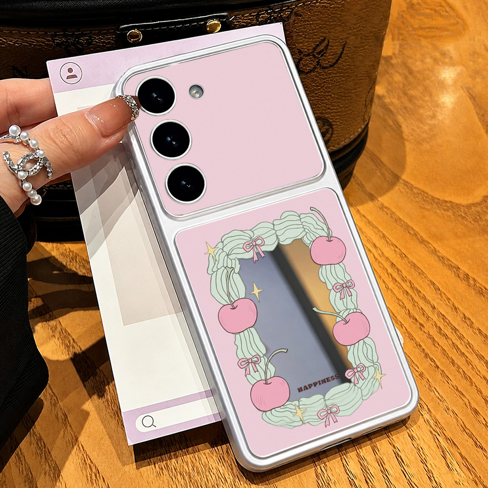 Make Up Mirror Phone Case For  - Phone Cases For Samsung 评论和价格