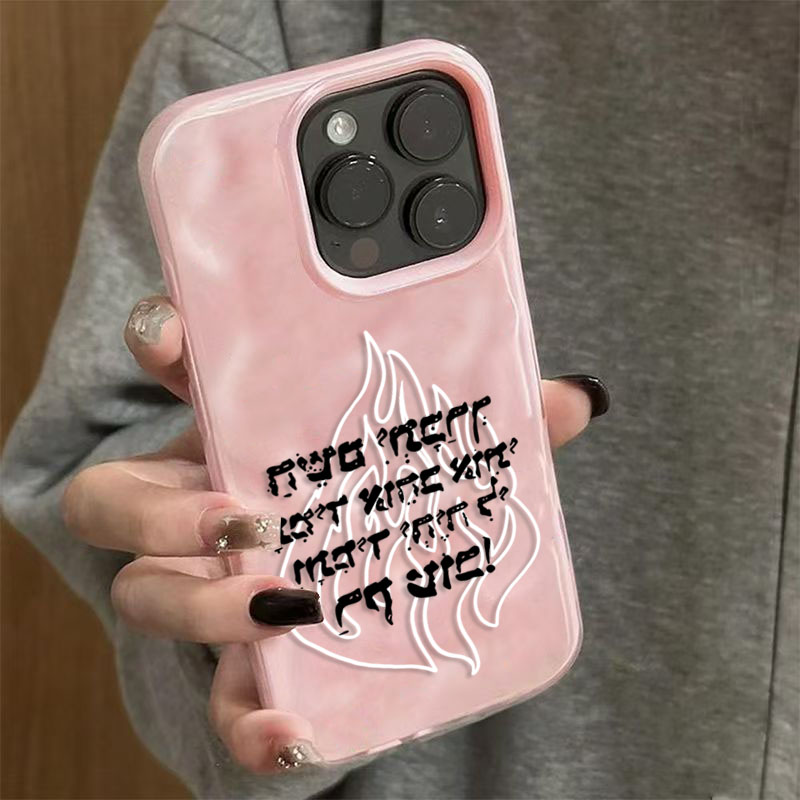 New Fashion Flame Pattern Sili - Phone Cases Trending 评论和价格