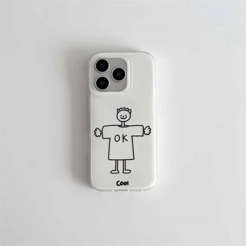 Cartoon Simple Drawing Boy and - Phone Cases For Boys 评论和价格