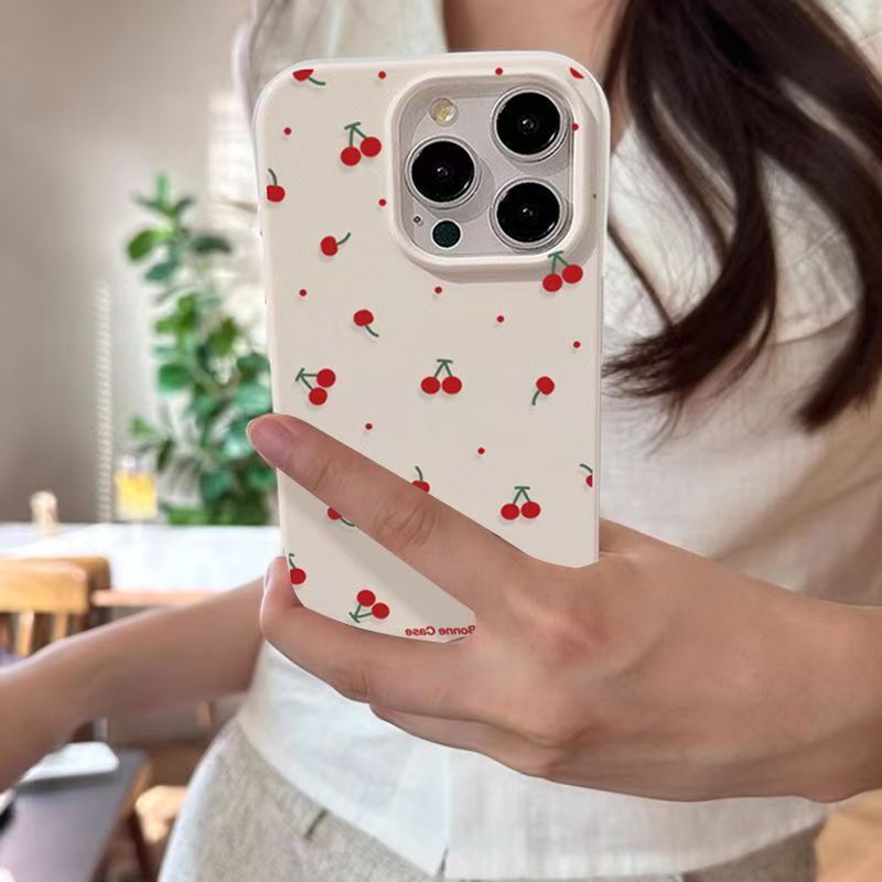 Cute Cartoon Cherry Lichee Pat - Cute Cartoon Case 评论和价格