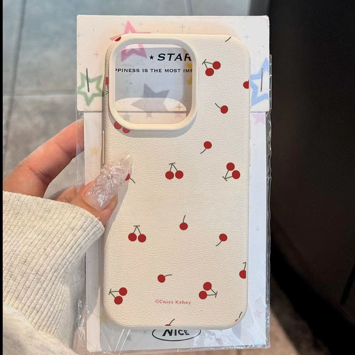 Cute Cartoon Cherry Lichee Pat - Cute Cartoon Case 评论和价格