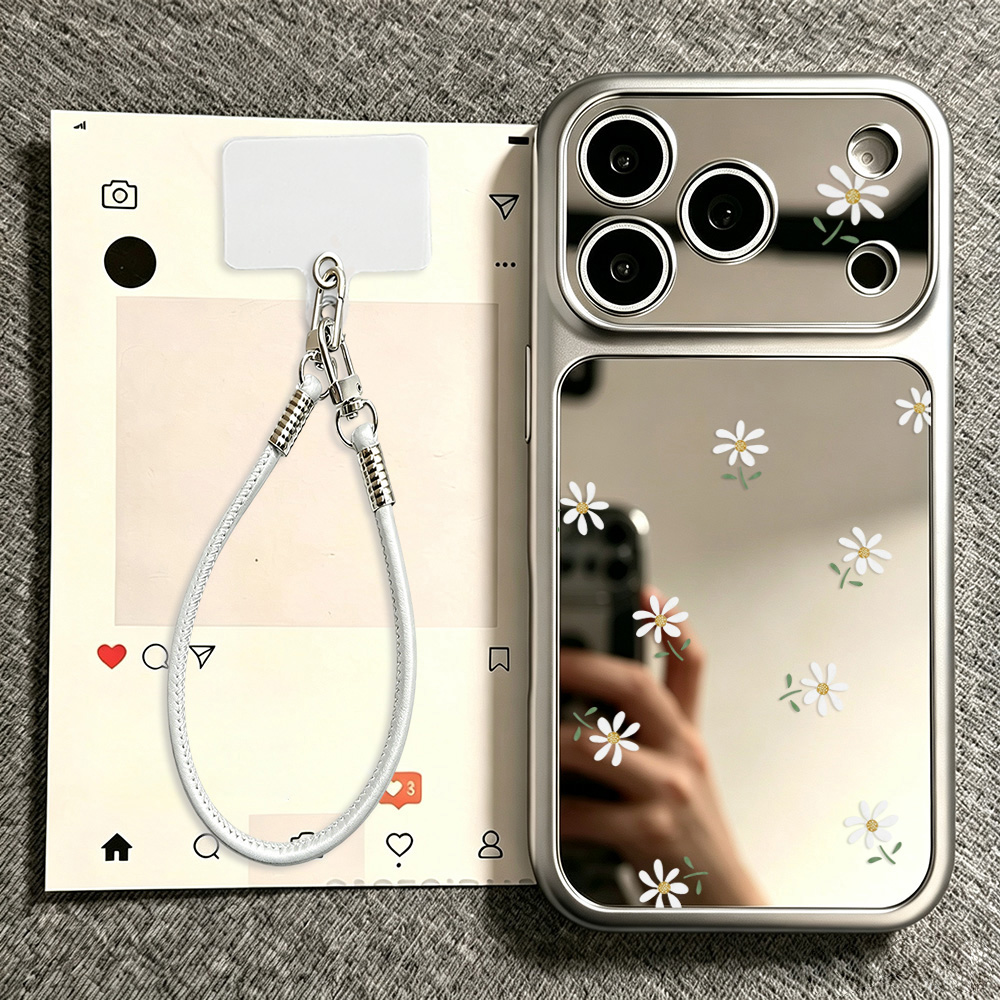 Green Grass Make Up Mirror Pho - Phone Cases Green 评论和价格