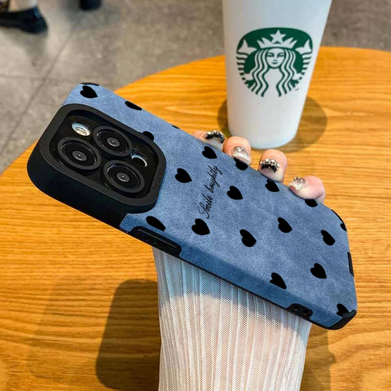 New Luxury Black Love Heart Ph - Phone Cases Expensive 评论和价格