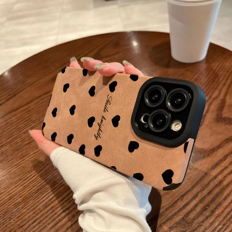 New Luxury Black Love Heart Ph - Phone Cases Expensive 评论和价格