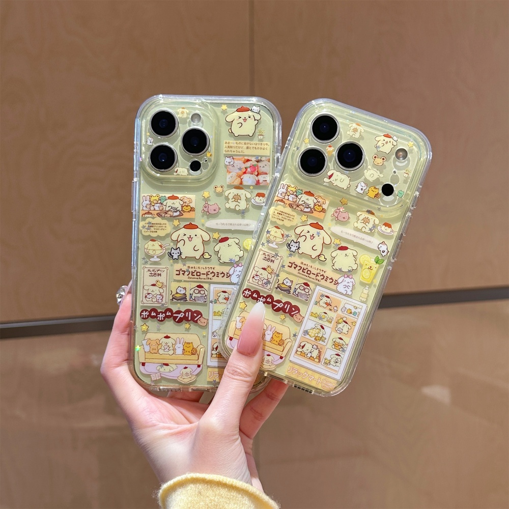 Cute Yellow Star Sparkling Pud - Phone Cases Yellow 评论和价格