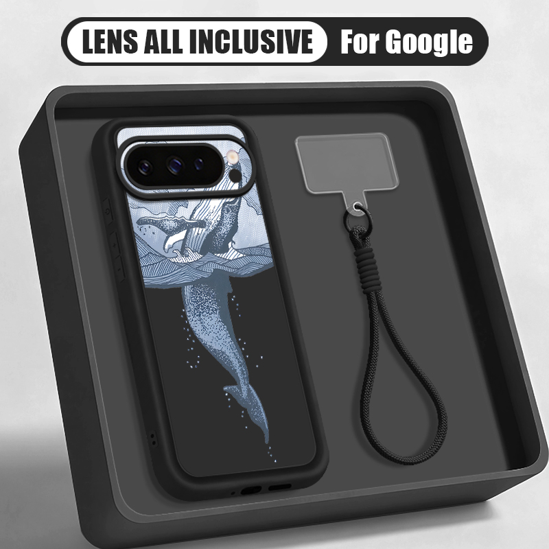 Humpback Whale Print Wrist Str - Phone Cases Pixel 10 评论和价格
