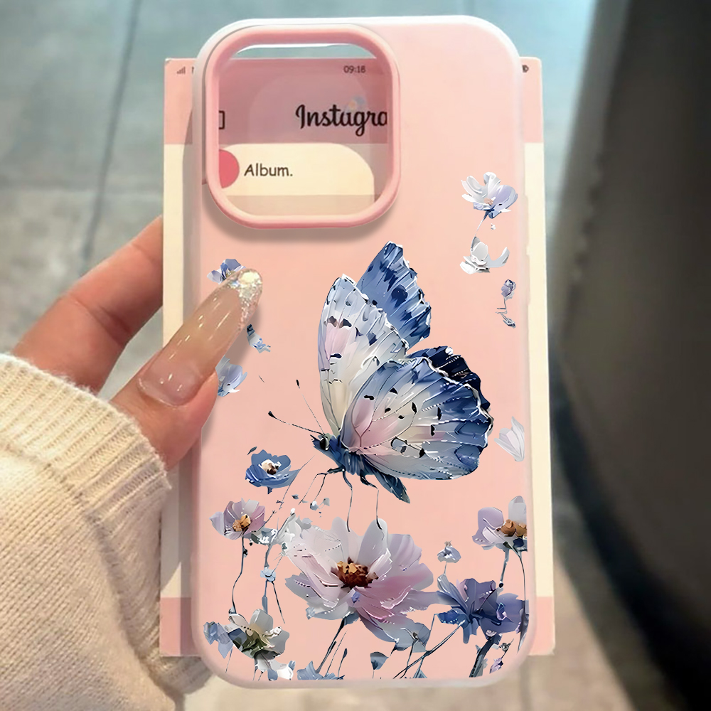 Watercolor Blue Purple Butterf - Phone Cases Purple 评论和价格
