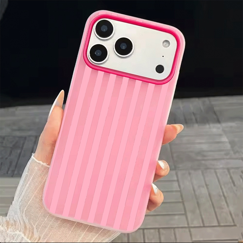 Simple Vertical bar Cartoon Ph - Phone Cases Silicone 评论和价格