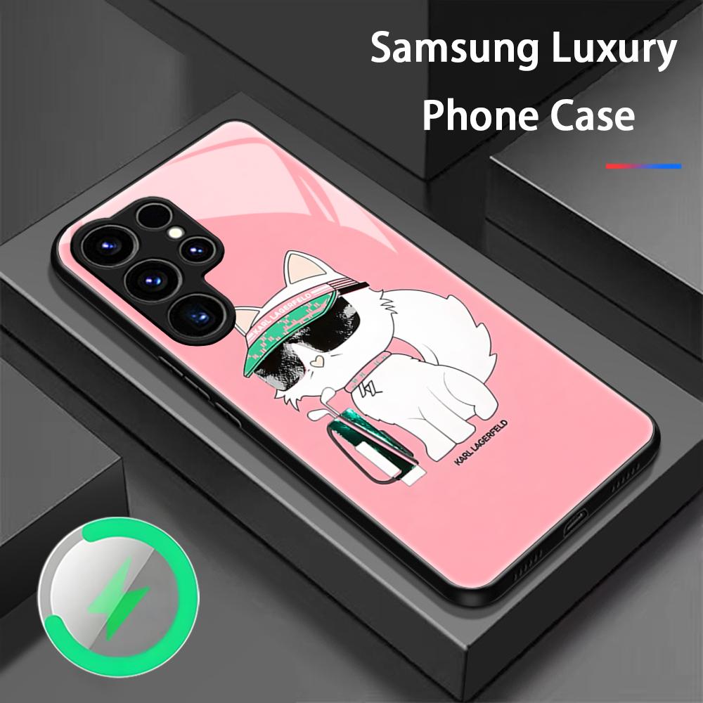 Fashion Cat Phone Case K-KarlS - Phone Cases For Samsung 评论和价格
