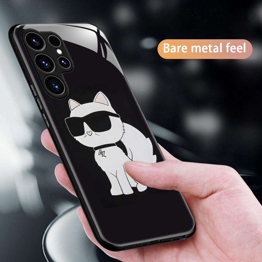Fashion Cat Phone Case K-KarlS - Phone Cases For Samsung 评论和价格