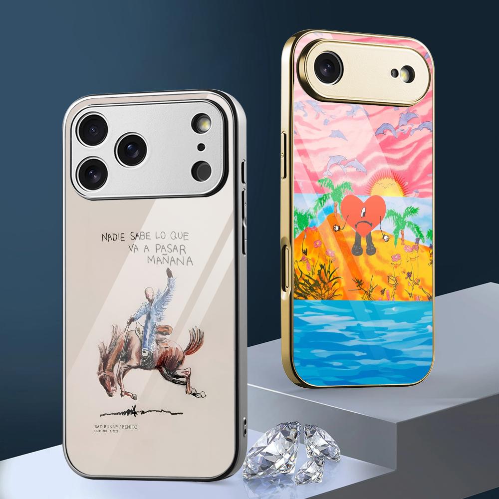 Rock Music Bad B-Bunny Phone C - Phone Cases Metal 评论和价格