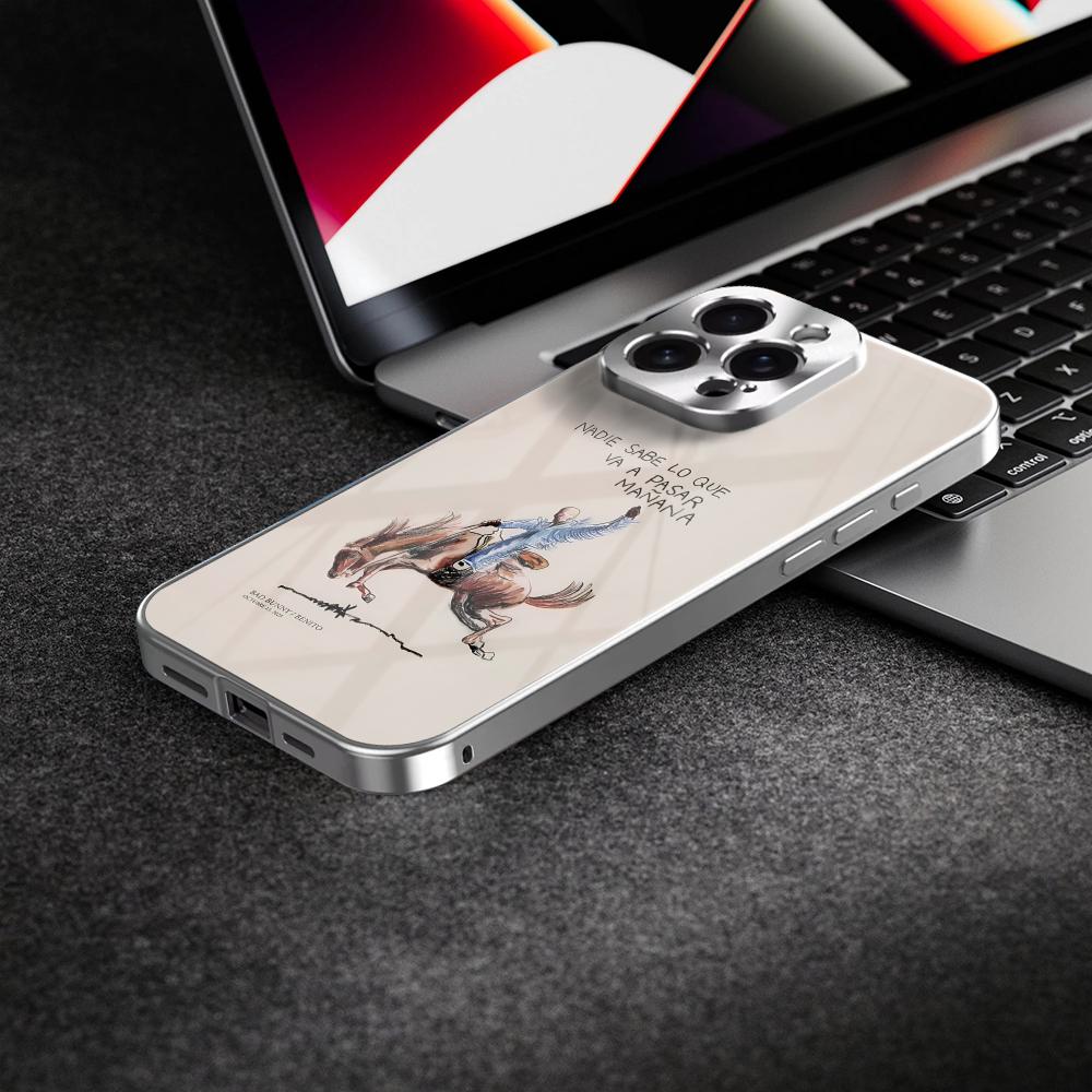 Rock Music Bad B-Bunny Phone C - Phone Cases Metal 评论和价格