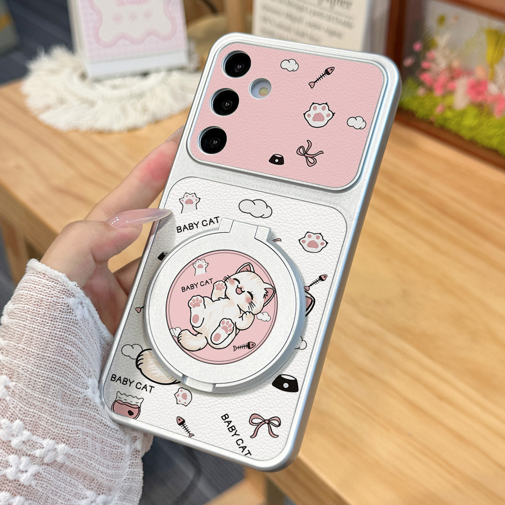 Cartoon Cute Cat Phone Case Fo - Cute Cartoon Case 评论和价格