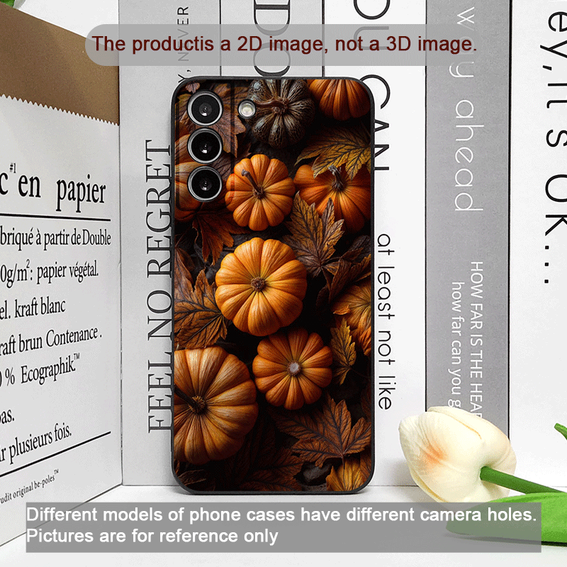 Autumn Maple Leaf Pumpkin Hall - Phone Cases Trending 评论和价格