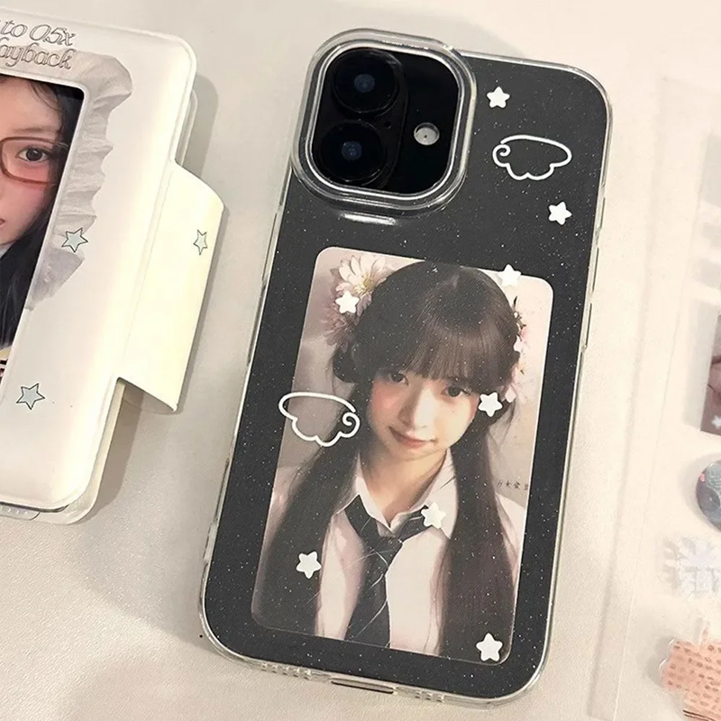 Korean INS Cute White Star Win - Cute Cartoon Case 评论和价格