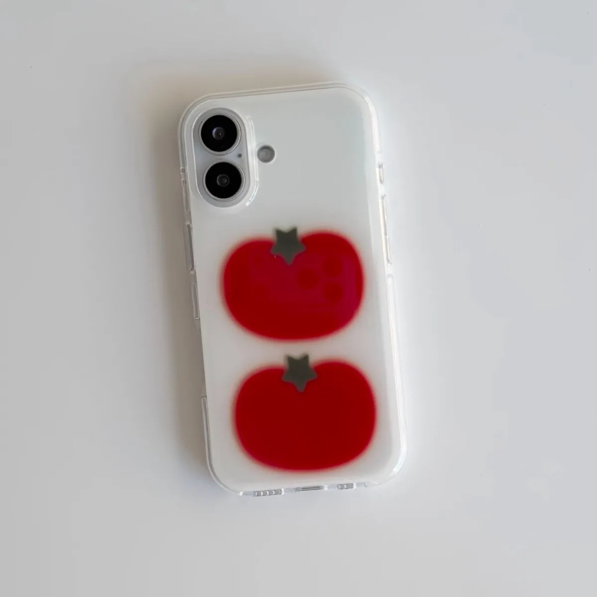 Korean Ins Two Ted Tomato Cart - Cute Cartoon Case 评论和价格