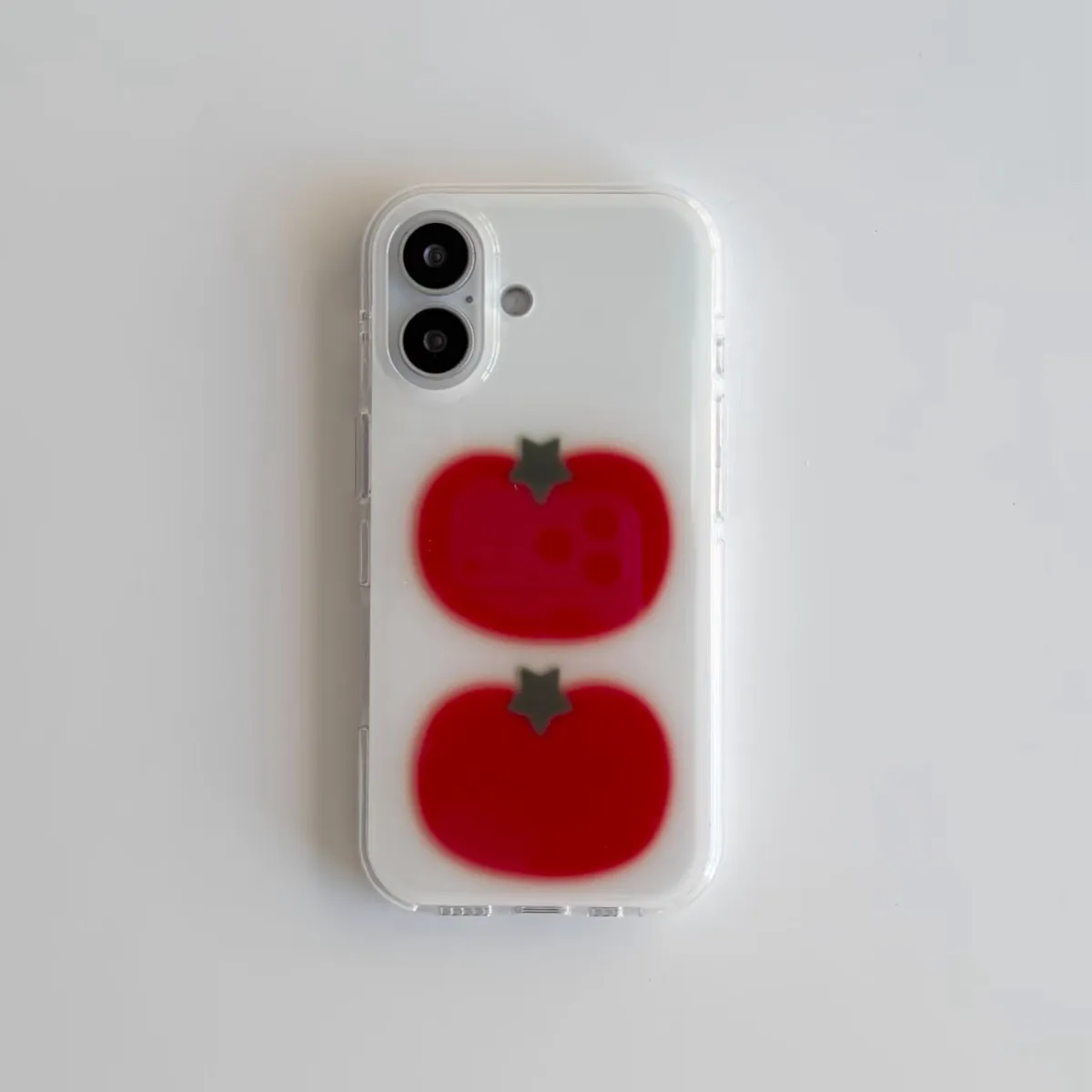 Korean Ins Two Ted Tomato Cart - Cute Cartoon Case 评论和价格