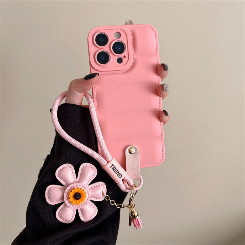 Fashion Down Jacket Lanyard Ph - Phone Cases With Loop 评论和价格