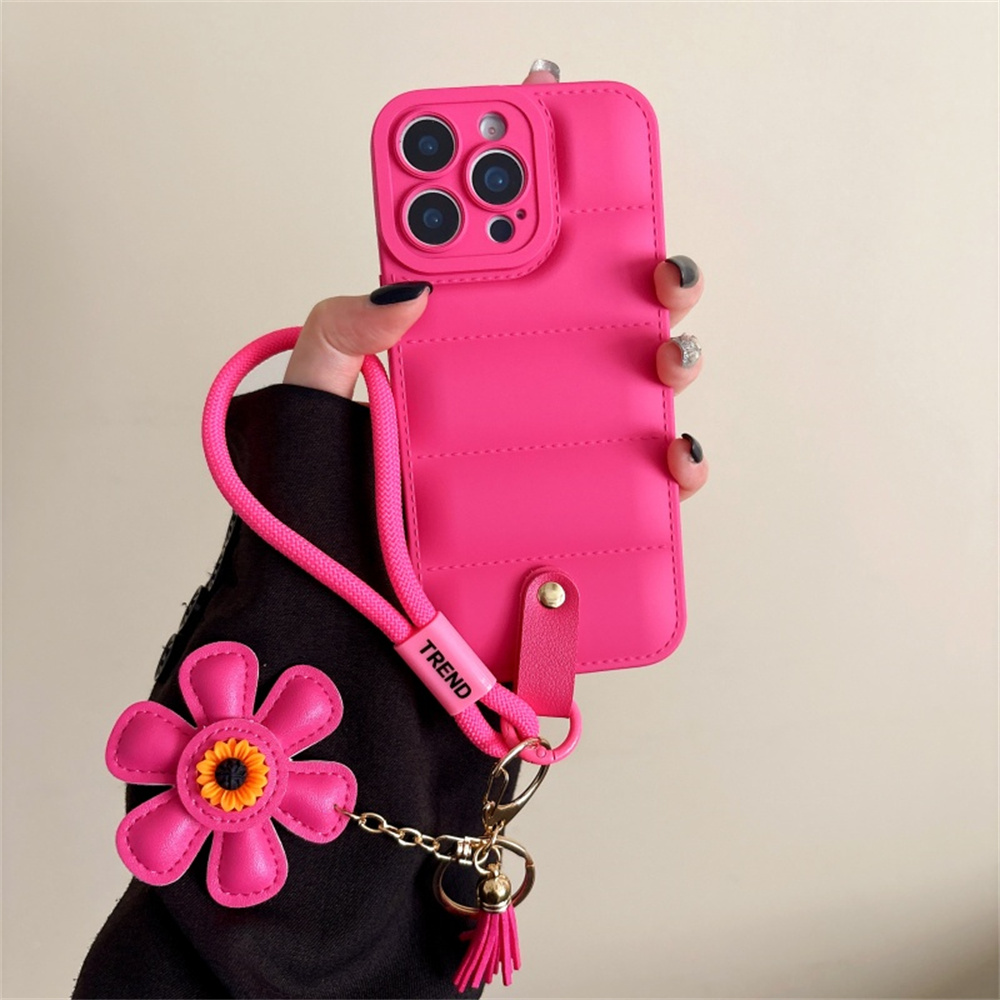 Fashion Down Jacket Lanyard Ph - Phone Cases With Loop 评论和价格
