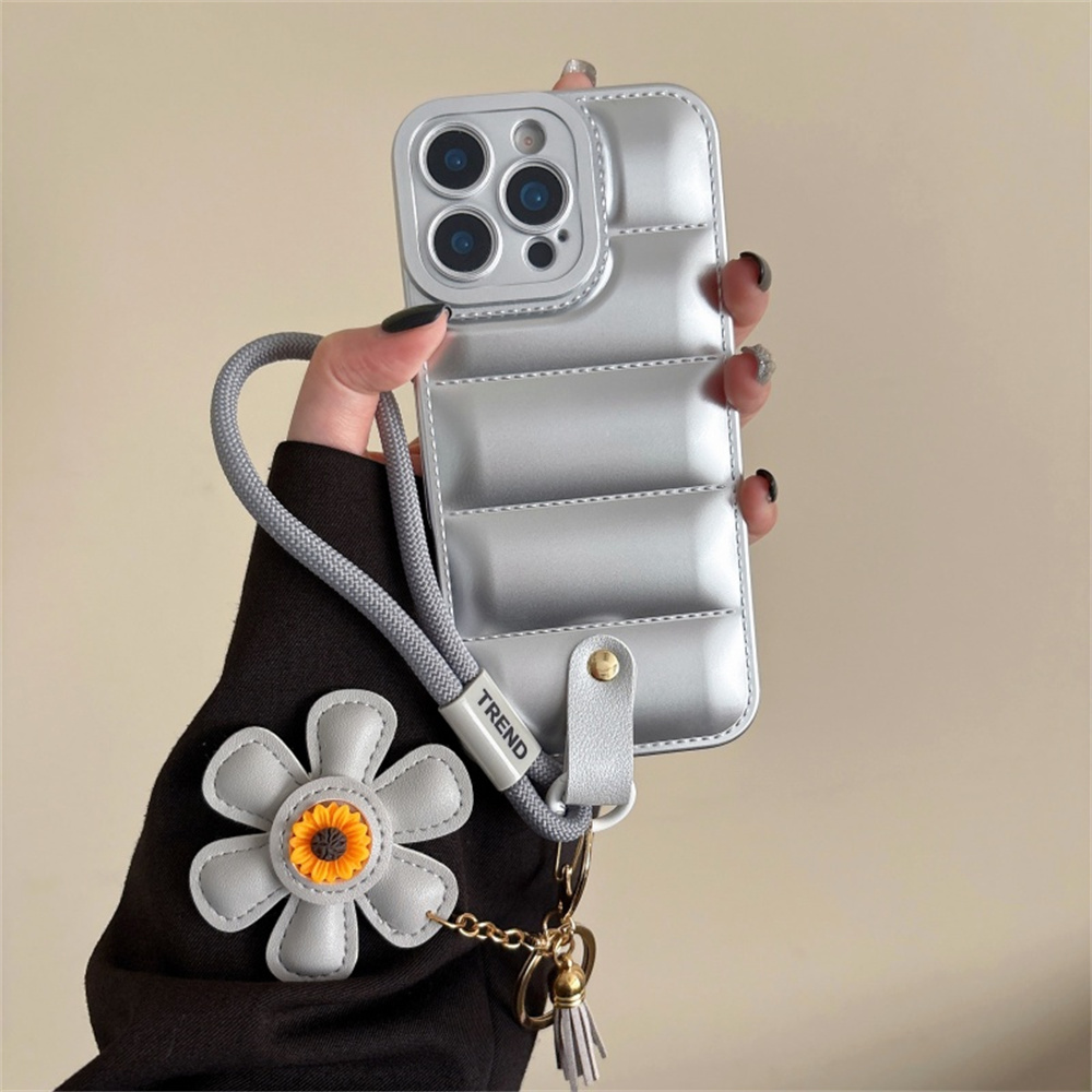 Fashion Down Jacket Lanyard Ph - Phone Cases With Loop 评论和价格