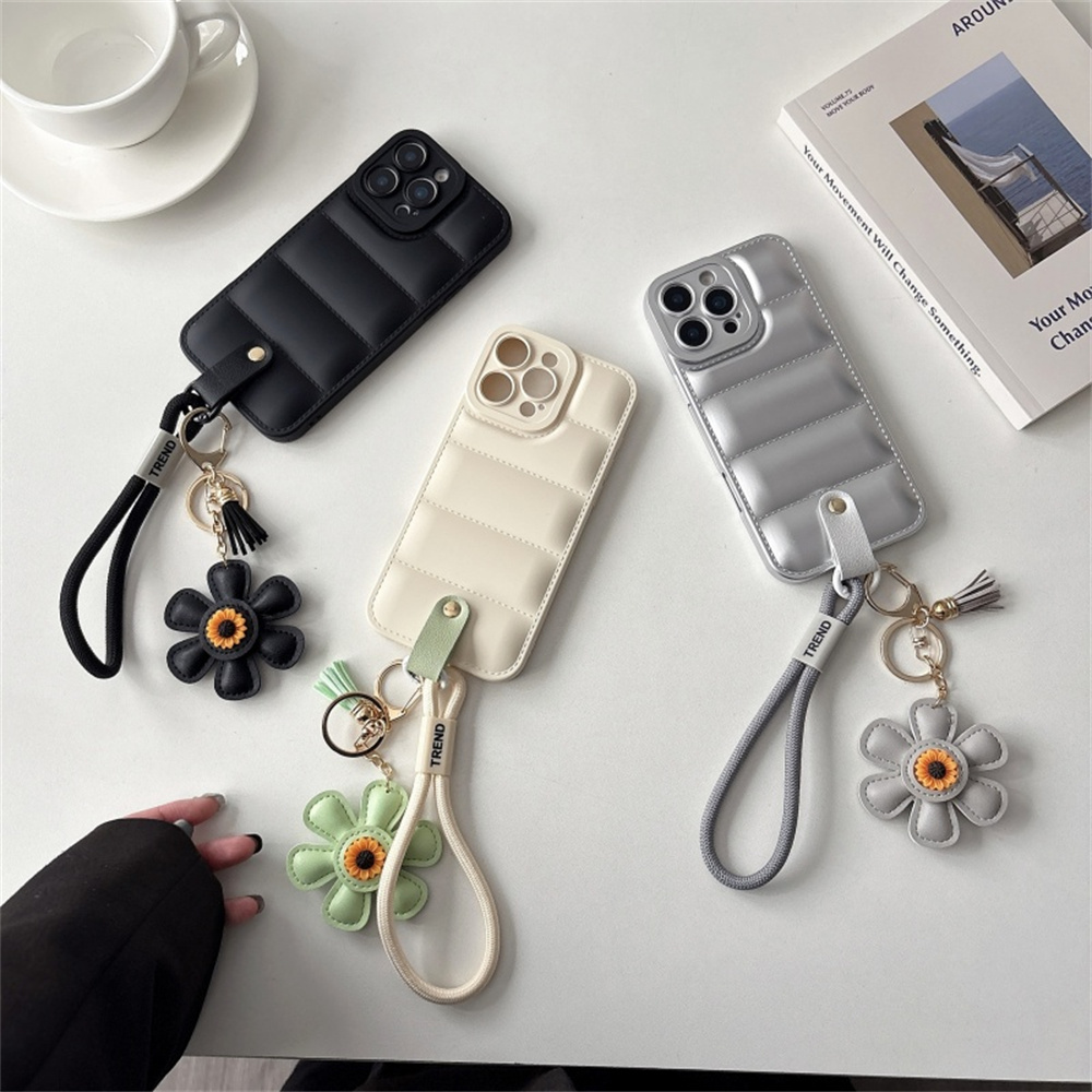 Fashion Down Jacket Lanyard Ph - Phone Cases With Loop 评论和价格