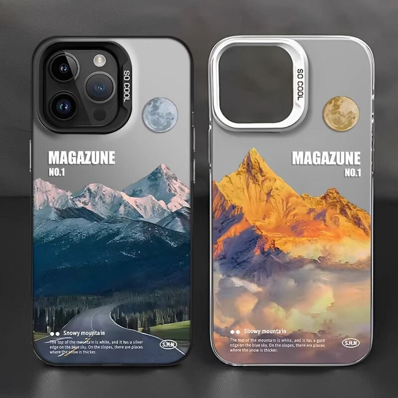 Snow Mountain Road Landscape P - Phone Cases Vogue 评论和价格