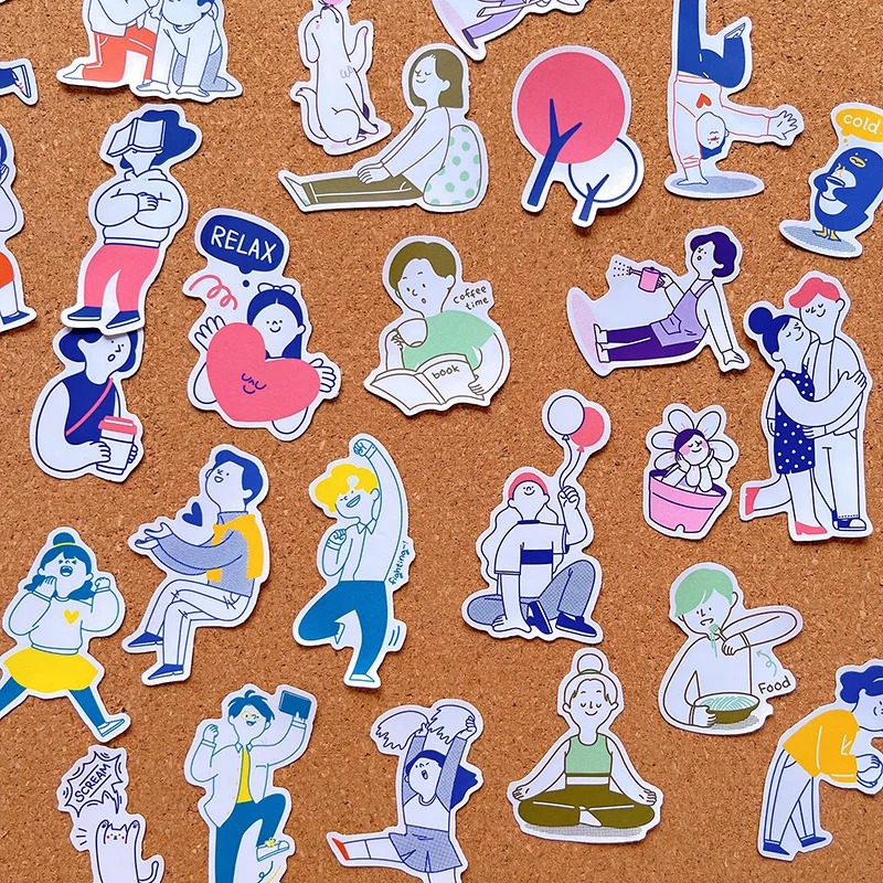 Stickers 42pcs Character Hand  - Phone Cases For Boys 评论和价格