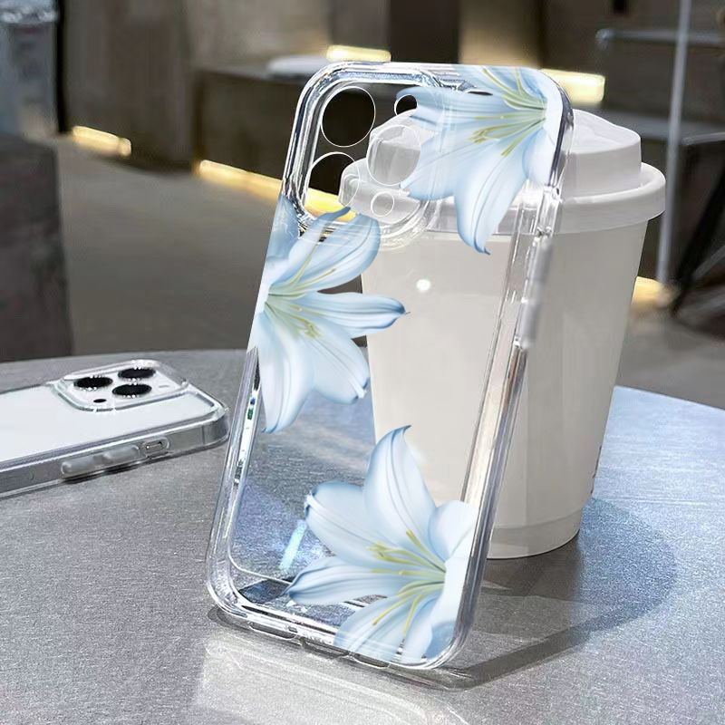 Fashion Exquisite White Lily F - Phone Cases Trending 评论和价格
