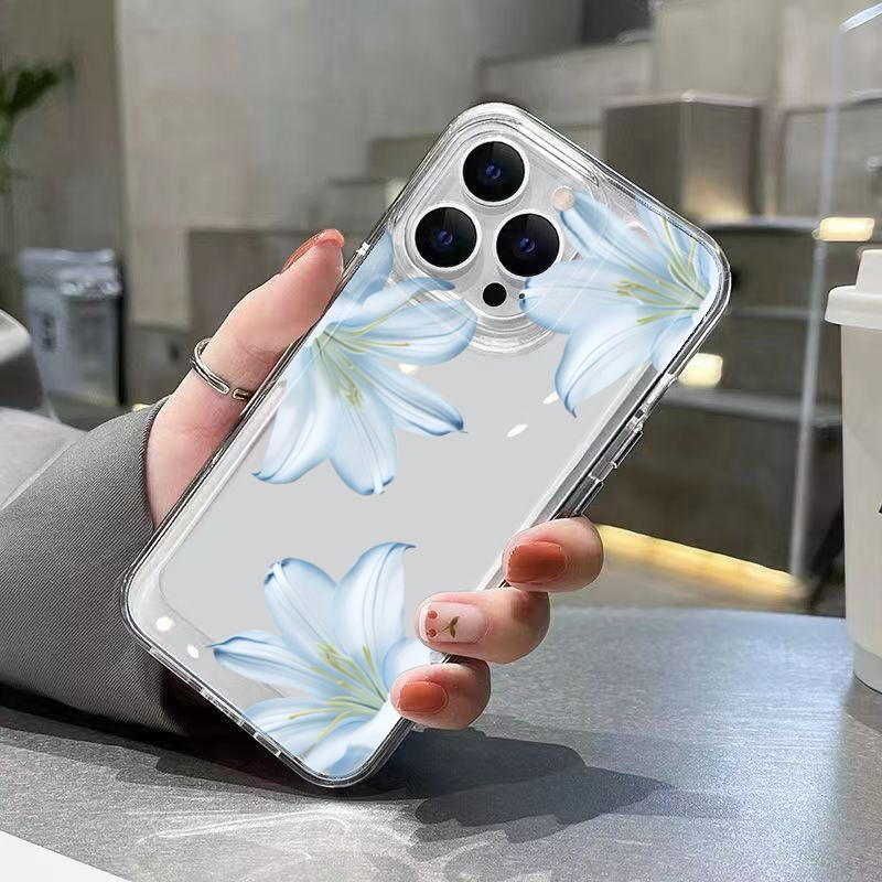 Fashion Exquisite White Lily F - Phone Cases Trending 评论和价格