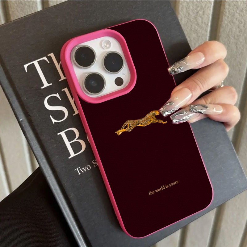 Minimalist Leopard Running Pat - Phone Cases Trending 评论和价格