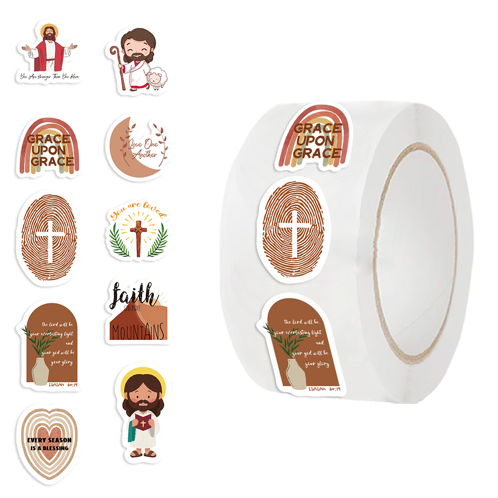 500PCS  Christian Jesus Roll D - Phone Cases Jesus 评论和价格