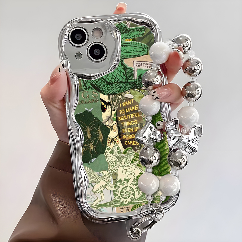 Green Field Pattern 2D Irregul - Phone Cases Green 评论和价格